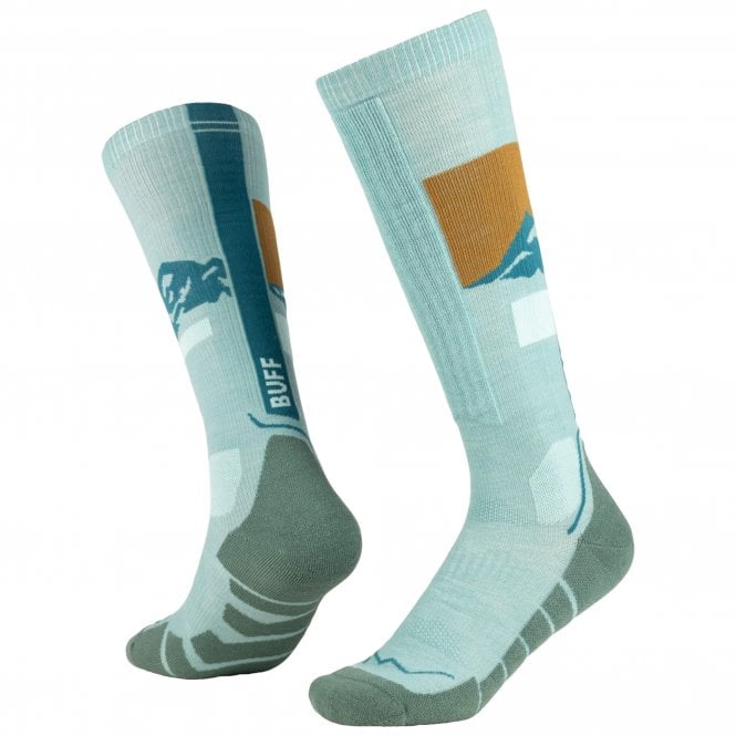 Buff Merino Heavyweight Over the Calf Sock
