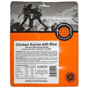 Chicken Korma With Rice