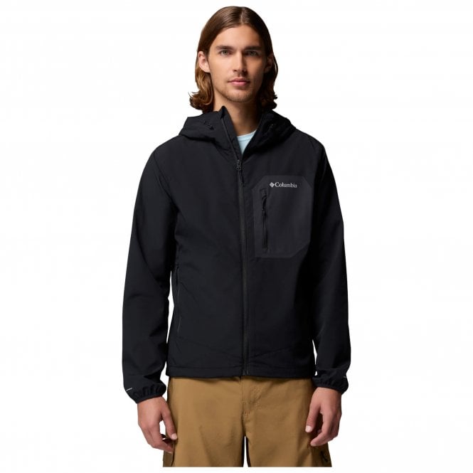 Columbia Mens Tall Heights III Hooded Softshell