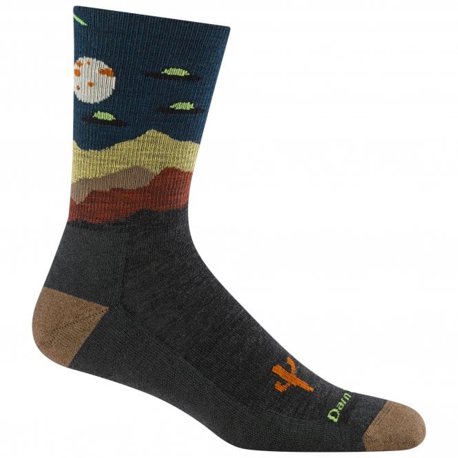 Darn Tough Mens Spaced Out Micro Crew Lightweight with Cushion