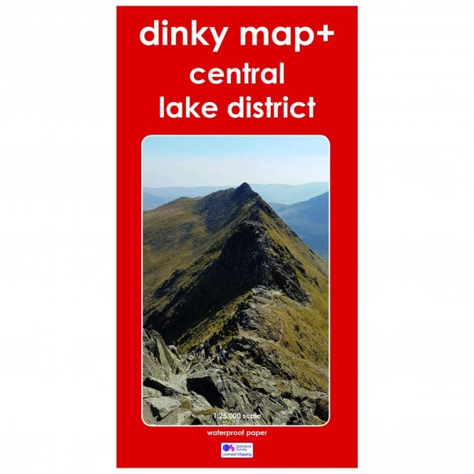 Dinky Maps Central Lake District Map