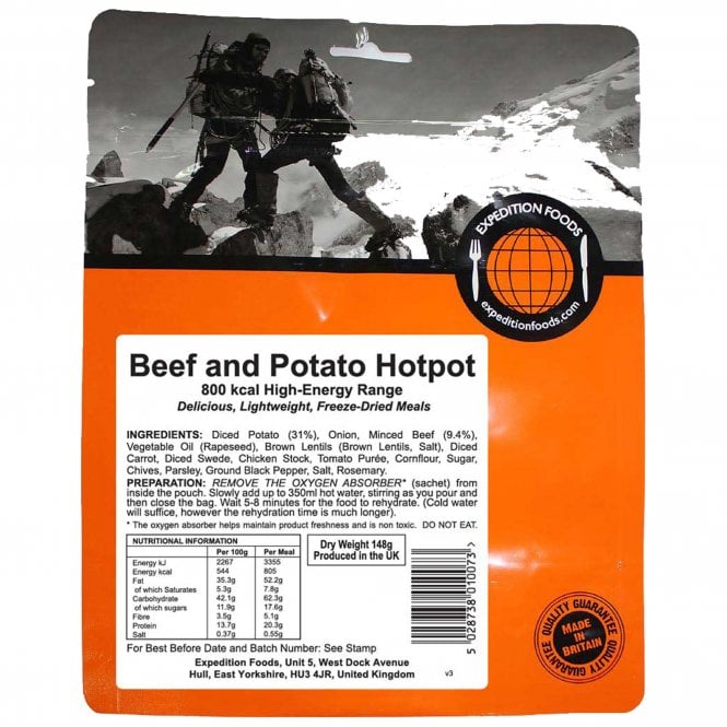 Expedition Foods Beef And Potato Hotpot