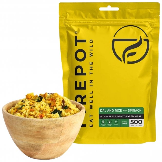 Firepot Dal and Rice with Spinach Regular 135g