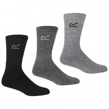 Mens 3 Pack Socks