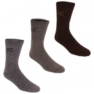 Mens 3 Pack Socks