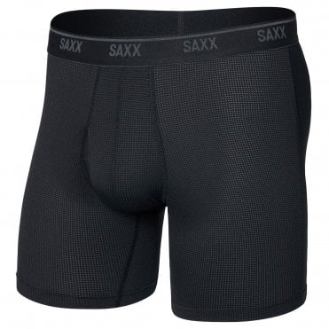 Mens Quest Quick Dry Mesh Boxer Brief Fly