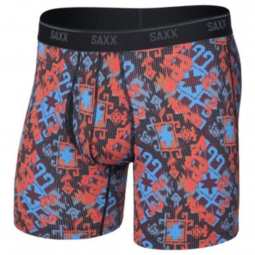 Mens Quest Quick Dry Mesh Boxer Brief Fly
