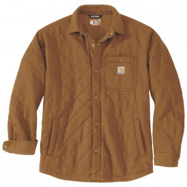 Mens Rain Defender Heavyweight Quilted Shirt