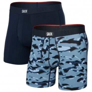 Mens Vibe Xtra Boxer Brief 2 Pack