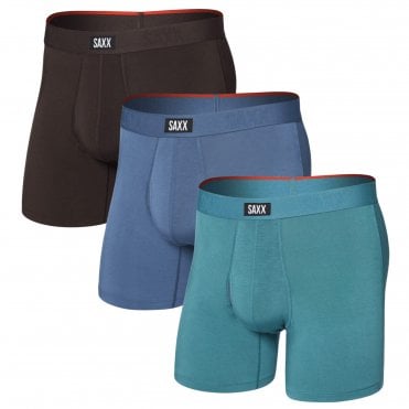 Mens Vibe Xtra Boxer Brief 3 Pack