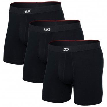 Mens Vibe Xtra Boxer Brief Fly 3 Pack