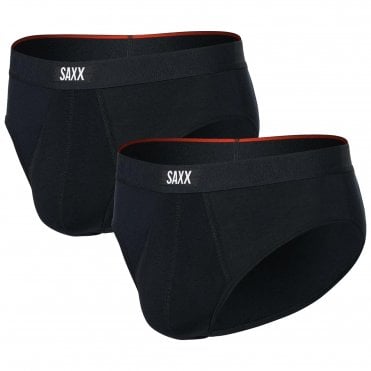 Mens Vibe Xtra Soft Comfort Brief Fly 2 Pack