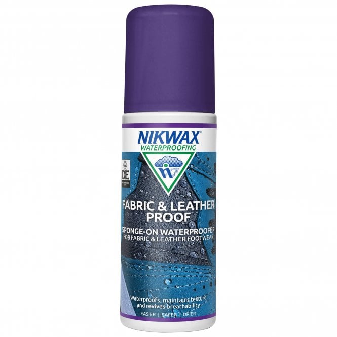 Nikwax Fabric & Leather Proof 125ml Sponge