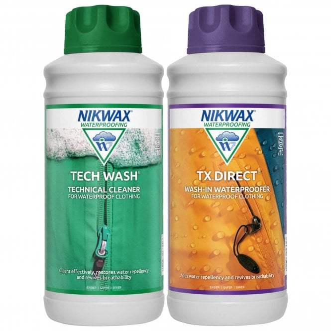 Nikwax Tech Wash/TX Twinpack 1L