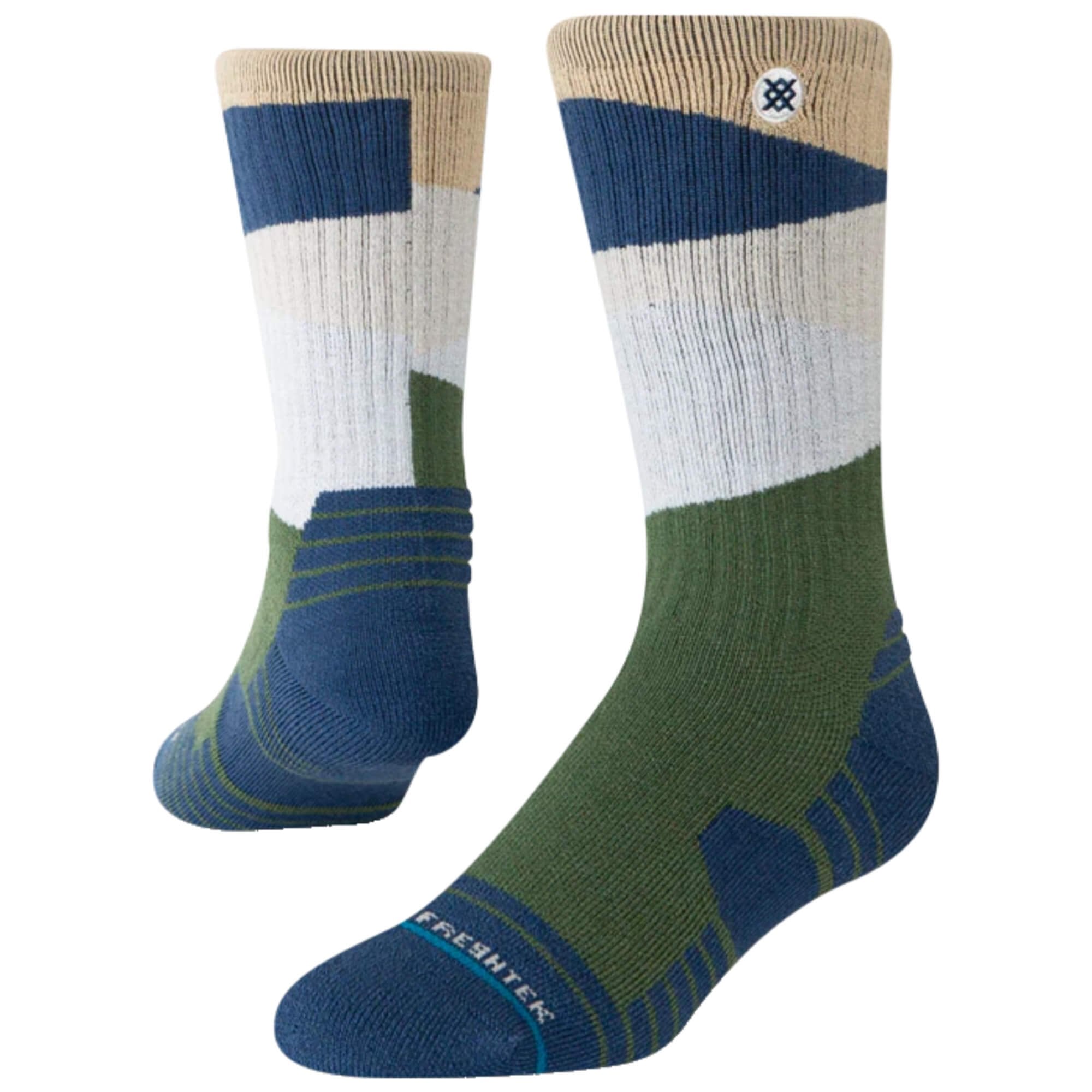 Stance Barrier Hike Crew Sock - Multi, Size M-L