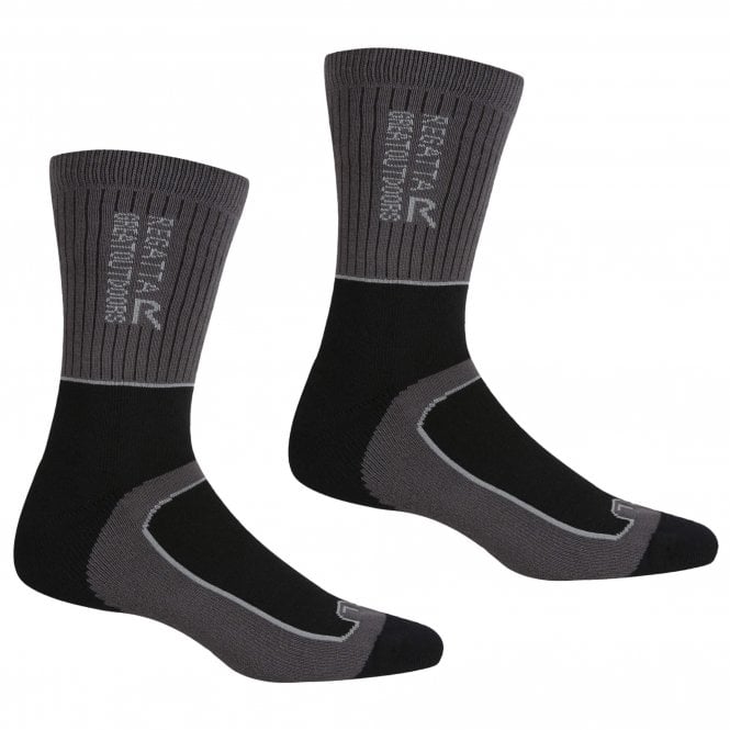 Regatta Mens Samaris 2 Season Sock 2 Pack