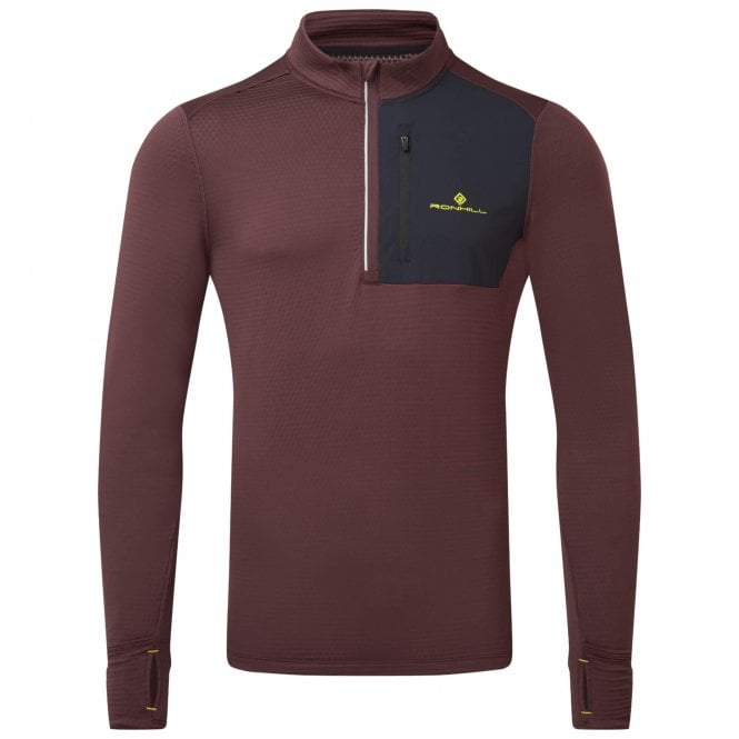 Ron Hill Mens Tech Winter 1/2 Zip