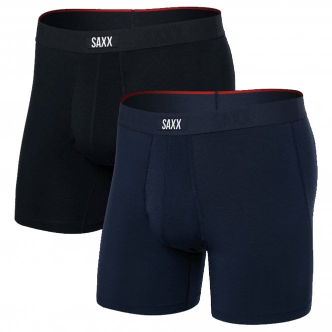 Saxx Mens Vibe Xtra Boxer Brief 2 Pack