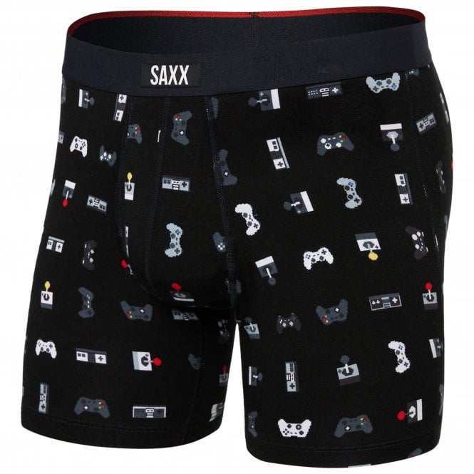 Saxx Mens Vibe Xtra Boxer Brief Fly