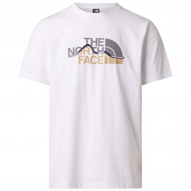 The North Face Mens Mountain Line Short Sleeve Tee