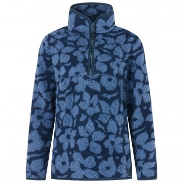 Womens Frankie Borg Half Zip