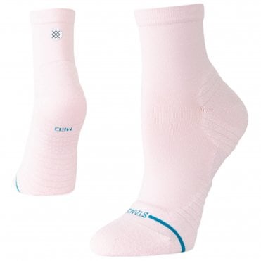 Womens Solid Light Quarter Sock