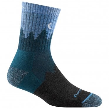 Womens Treeline Micro Crew Cushion Sock